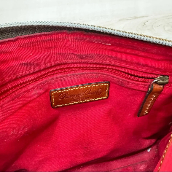 Dooney & Bourke Navy Nylon Crossbody Pouchette $148 Basic Minimalist Travel - Picture 6 of 11